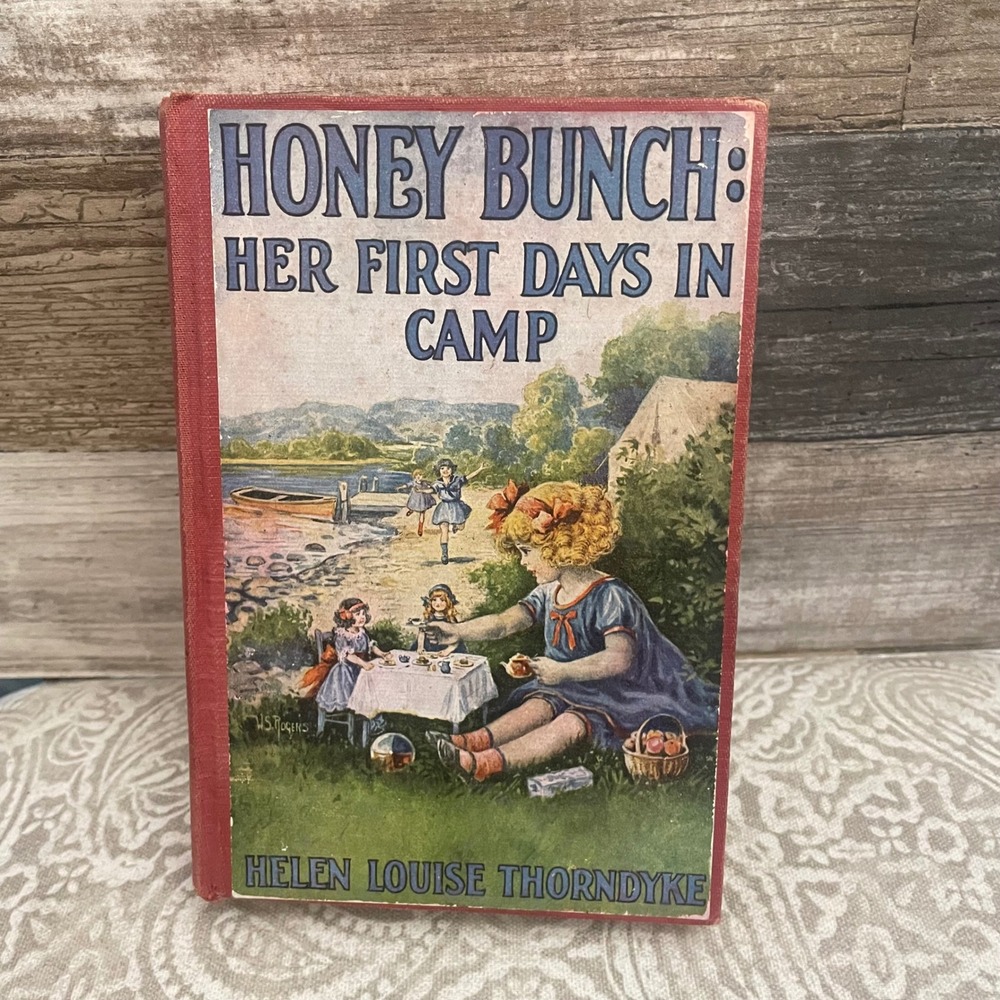 Honey Bunch:Her First Days In Camp, Helen Louise Thorndyke,VTG Childrens Book 25
